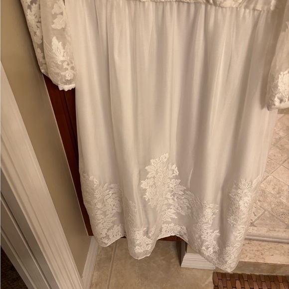 NWOT J.Peterman White Lace Dress - Picture 4 of 10